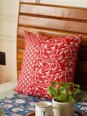 local-kala-laal-kantha-cushion-cover