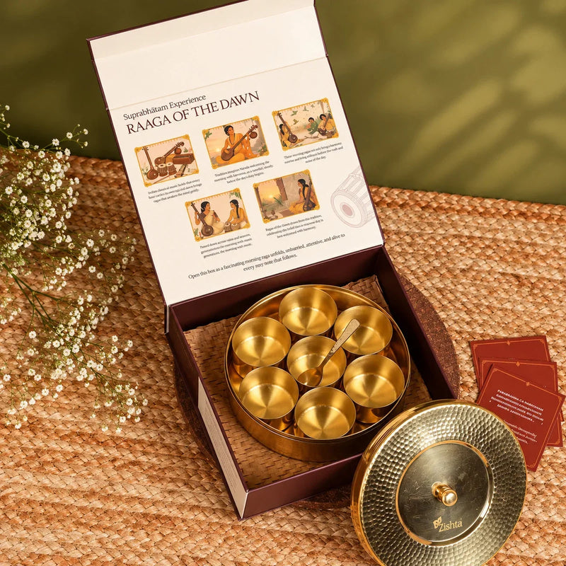 zishta-brass-7-cup-dry-fruits-gift-box