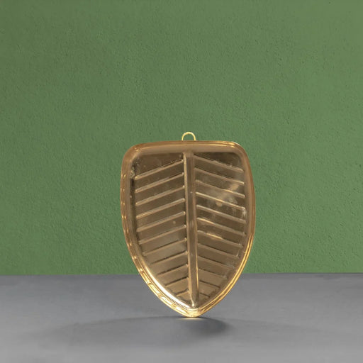 Brass Banana Leaf Plate -Set Of 5 – Serving Plate
