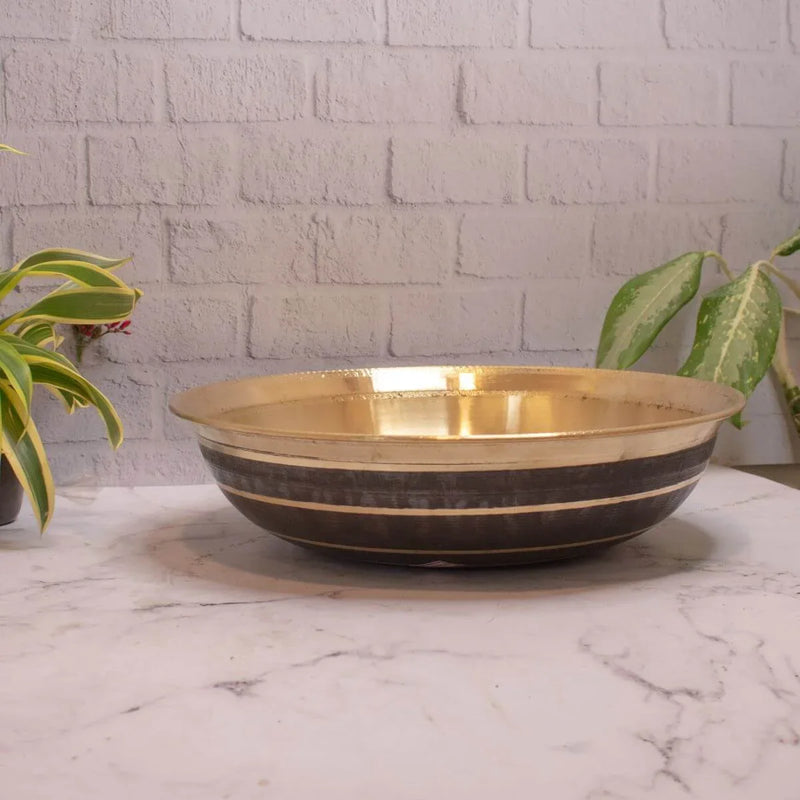 Brass Basin Paraat – Dough Plate