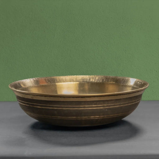 Brass Basin Paraat – Dough Plate