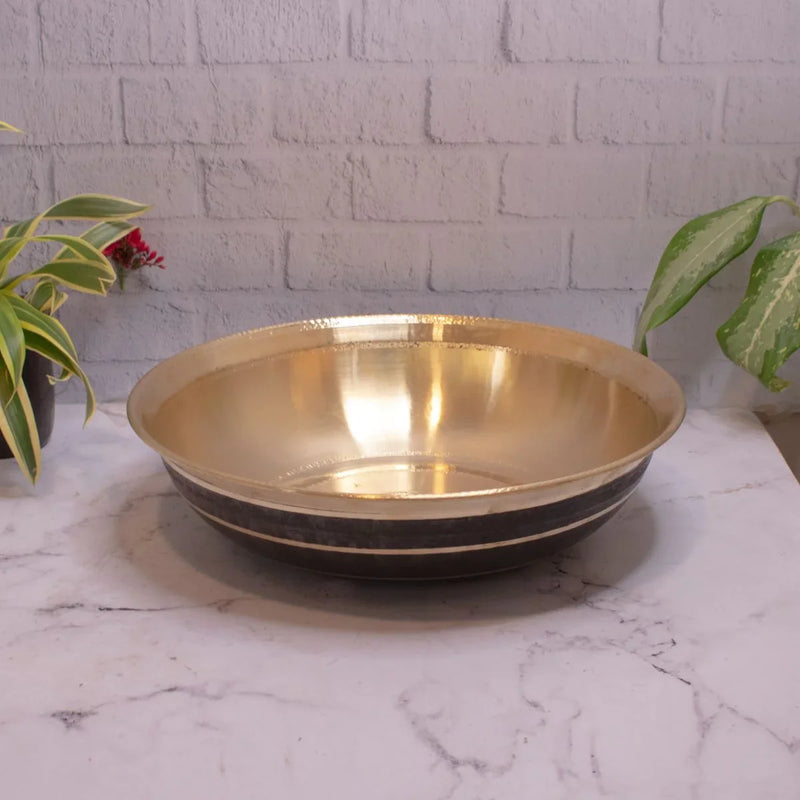 Brass Basin Paraat – Dough Plate
