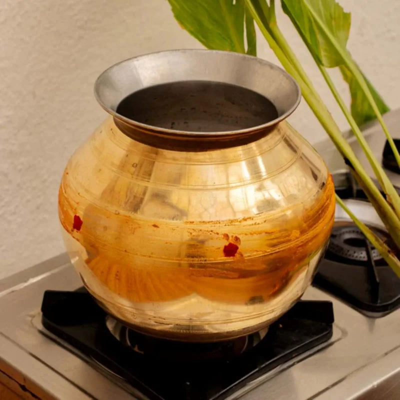 Brass cooking pot / Pongal pot – Cooking Pot