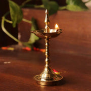 Brass Decor Pooja Lamp - Extra Small Set Of 2 – Gift Set