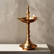 Brass Decor Pooja Lamp - Extra Small Set Of 2 – Gift Set