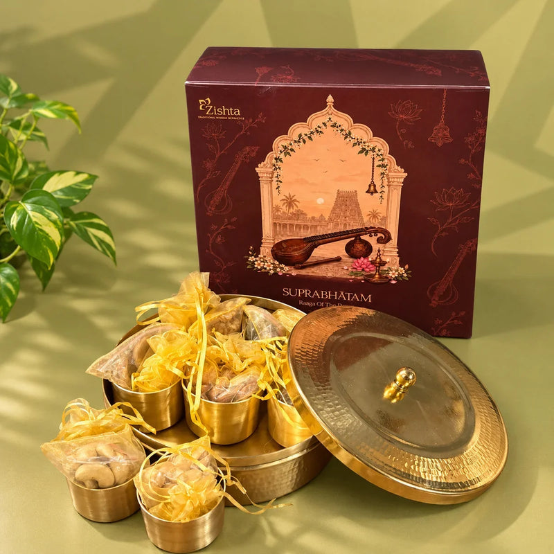 zishta-brass-7-cup-dry-fruits-gift-box