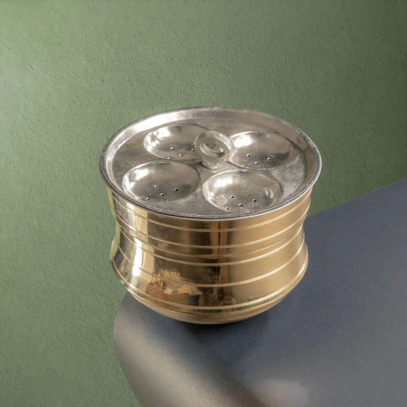 Traditional Idli Pathram (Idli Cooker-Idli Maker-Steamer) - Polished – Kitchen Utensil
