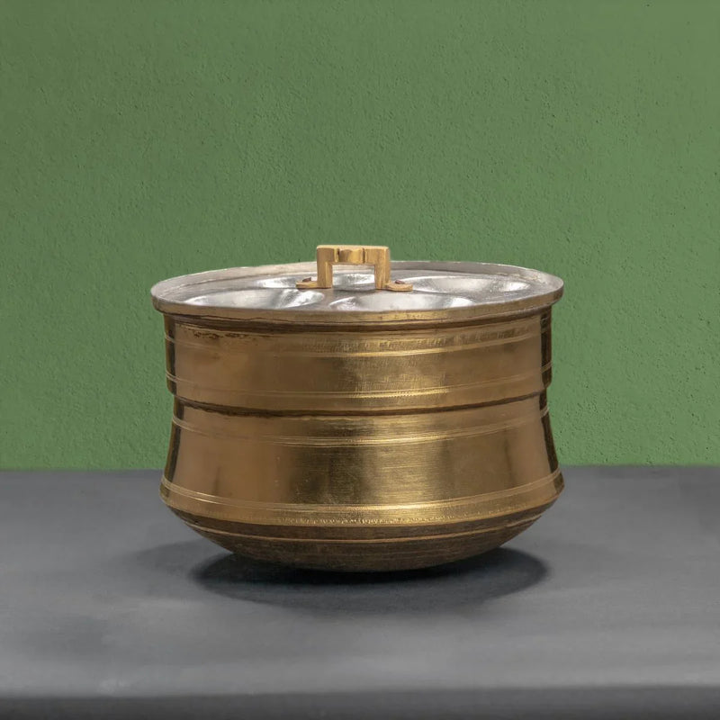 Traditional Idli Pathram (Idli Cooker-Idli Maker-Steamer) - Polished – Kitchen Utensil