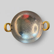 Brass Kadai without lid - Small – Brass Cooking Wok
