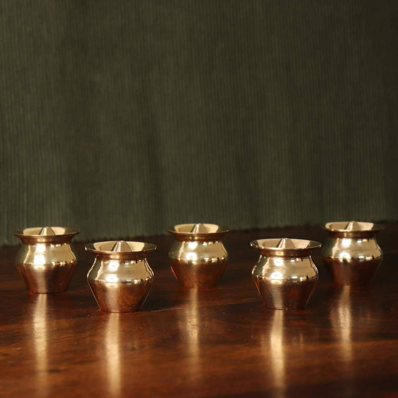 Brass Kalash Incense Stick Holder Set Of 5 – Incense Holder