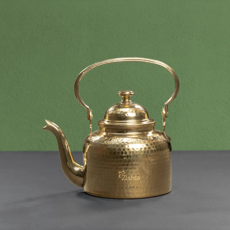 Brass kettle/ Tea Pot – Cooking Pot