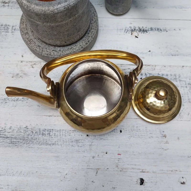 Brass kettle/ Tea Pot – Cooking Pot