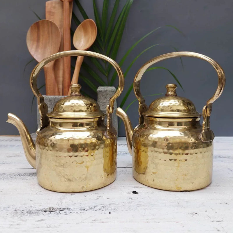 Brass kettle/ Tea Pot – Cooking Pot