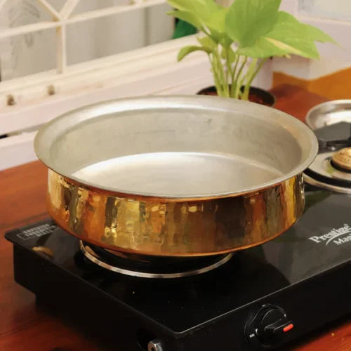 Brass Lagaan for cooking – Utensil