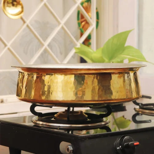 Brass Lagaan for cooking – Utensil