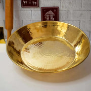 Brass Paraat Large Without Tin Coating (From Jandialaguru) – Brass Dough Plate