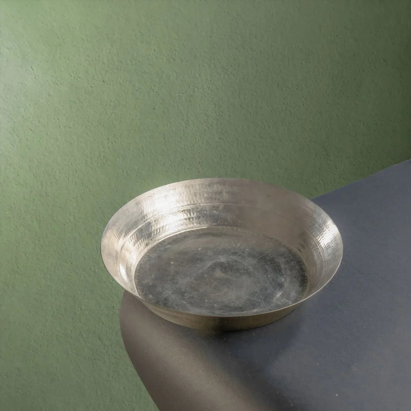 Brass Paraat with Tin Coating – Brass Dough Plate