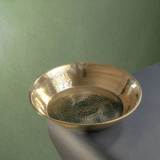 Brass Paraat Large Without Tin Coating (From Jandialaguru) – Brass Dough Plate