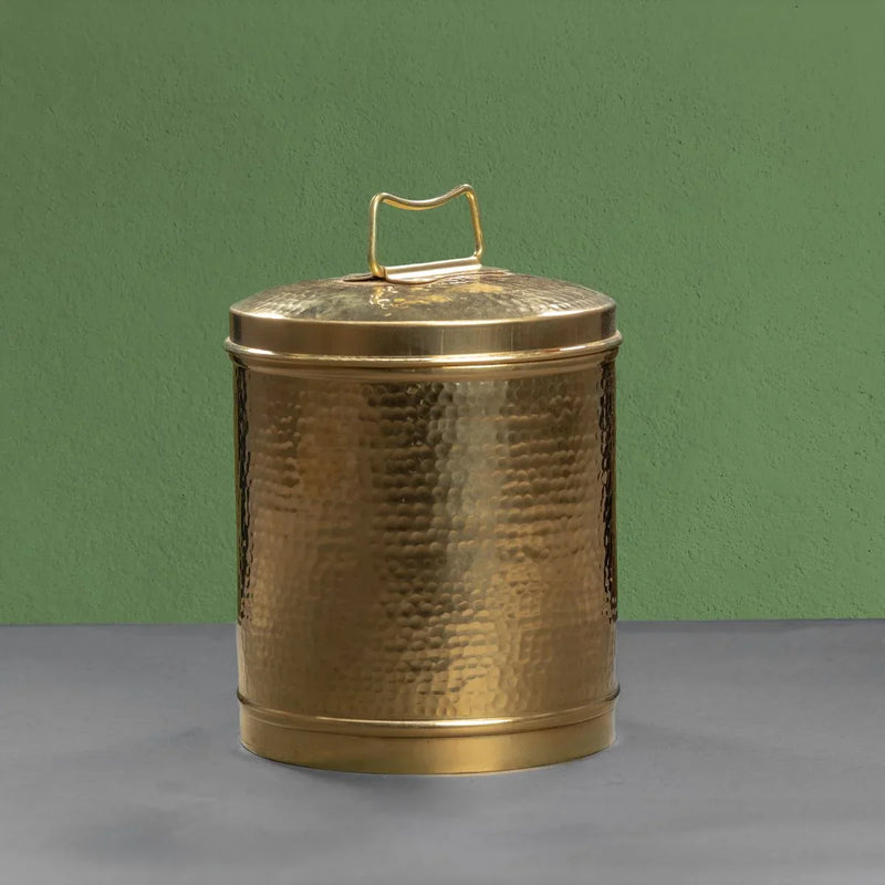 Brass Storage Pawali / Drum – Utensil