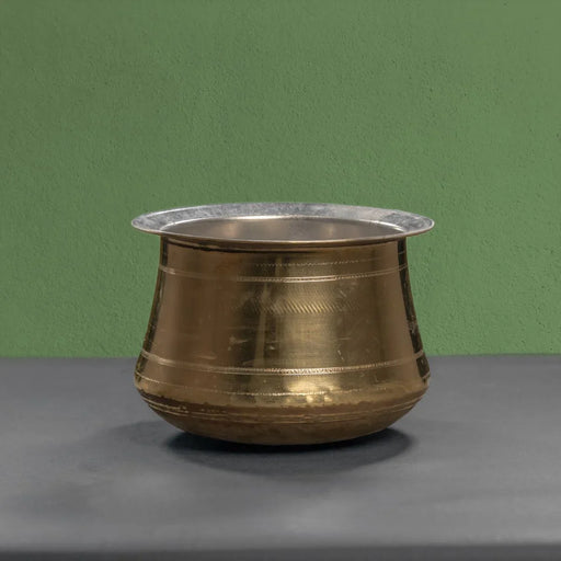 Brass Rice Pot (With Tin Coating) – Kitchen Utensil