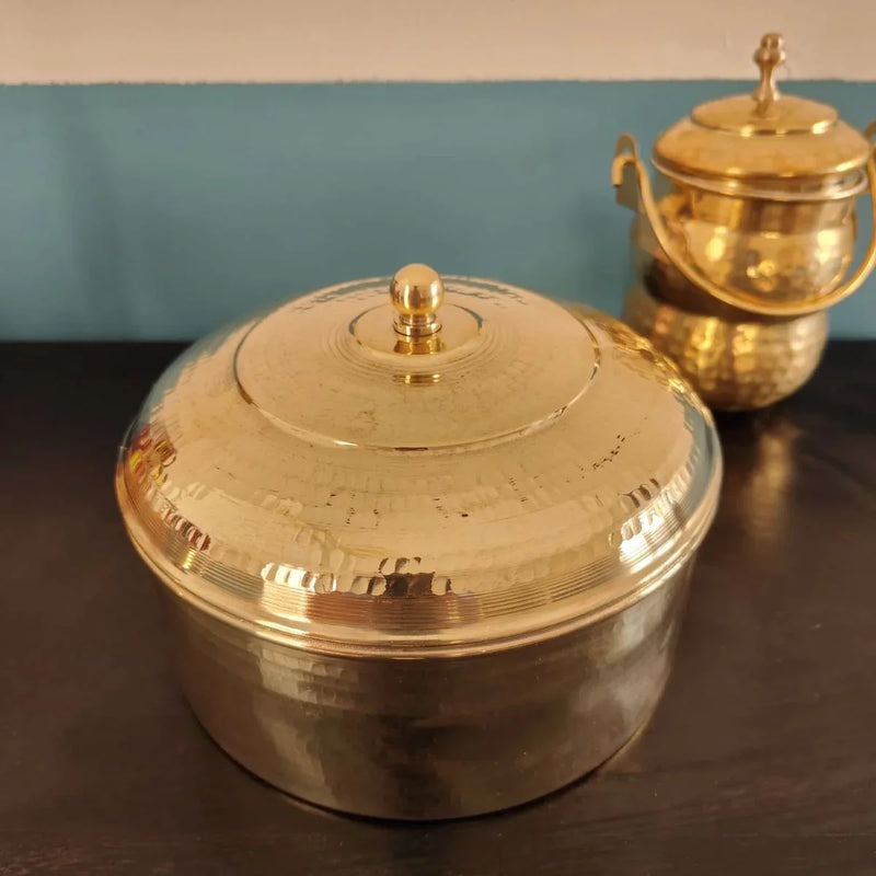 Brass Roti Box with Tin Coating - Large – Utensil