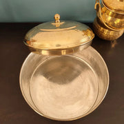 Brass Roti Box with Tin Coating - Large – Utensil