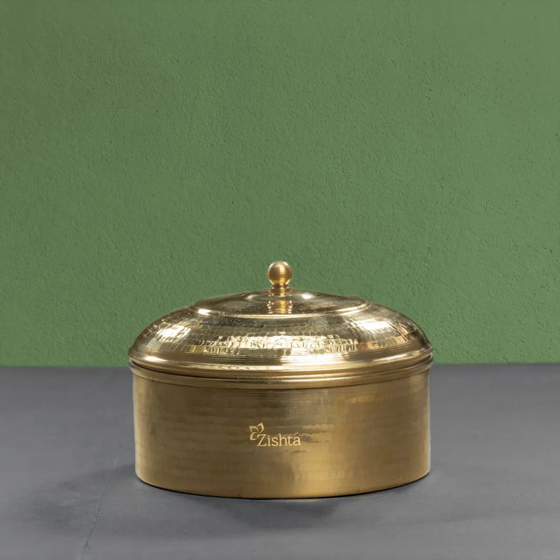 Brass Roti Box with Tin Coating - Large – Utensil