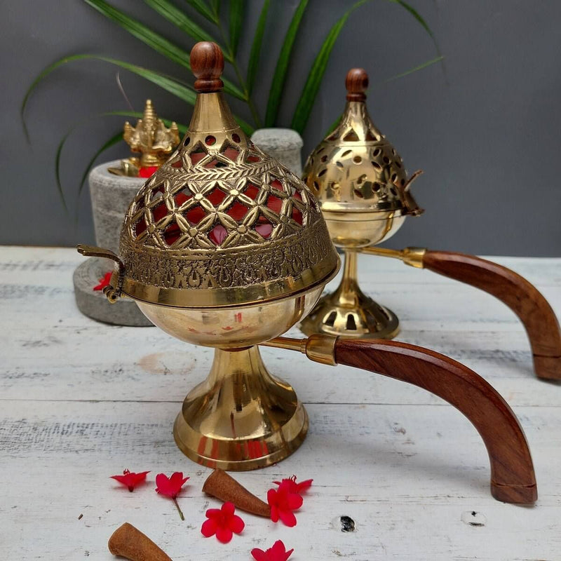 Brass Sambrani /Dhoop /Loban Stand – Utensil