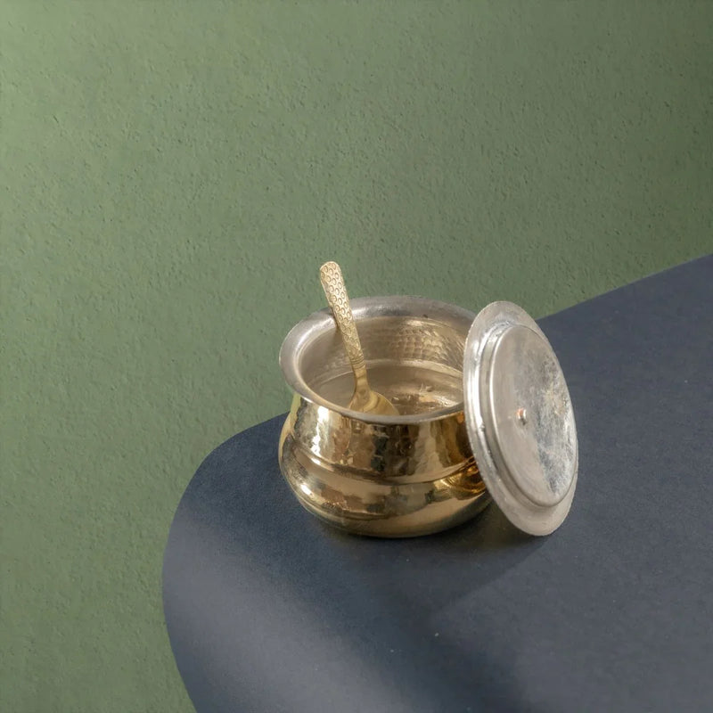 Shakuntala Brass Ghee Pot – Cooking Pot