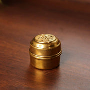 Brass Sindoor Dibbi OM-Set of 4 – Gift Set