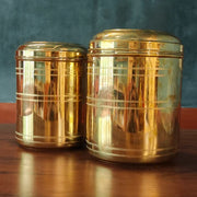 Brass Storage Containers: 4-5 kgs Capacity – Brass Storage Container