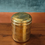 Brass Storage Containers: 4-5 kgs Capacity – Brass Storage Container