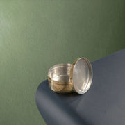 Brass Storage Dabba Hammered Container – Utensil