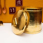 Brass Storage Pawali / Drum – Utensil