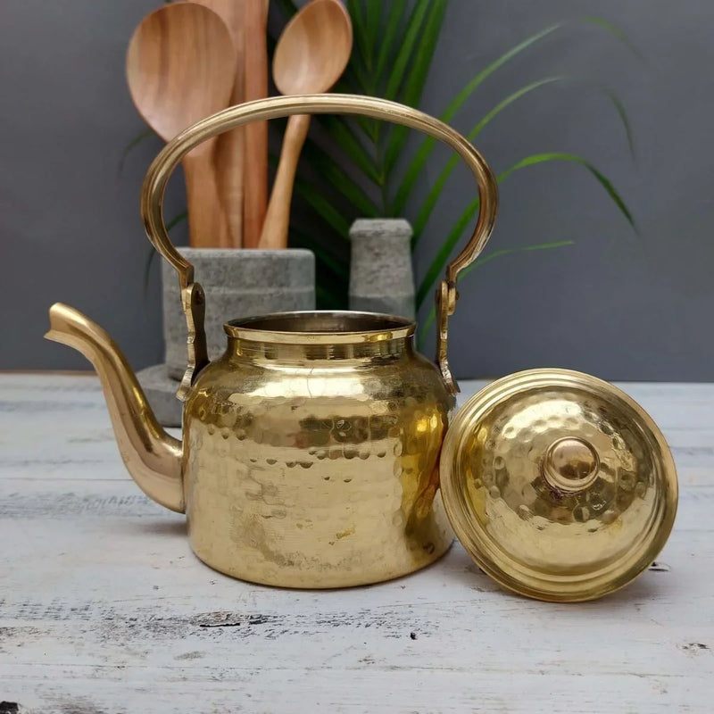 Brass kettle/ Tea Pot – Cooking Pot