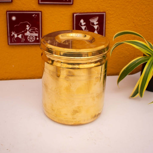 Brass Storage Containers (With Tin Coating) – Brass Storage Container