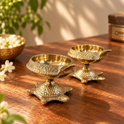 zishta-brass-tortoise-kuber-diya-set-of-2