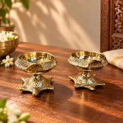zishta-brass-tortoise-kuber-diya-set-of-2