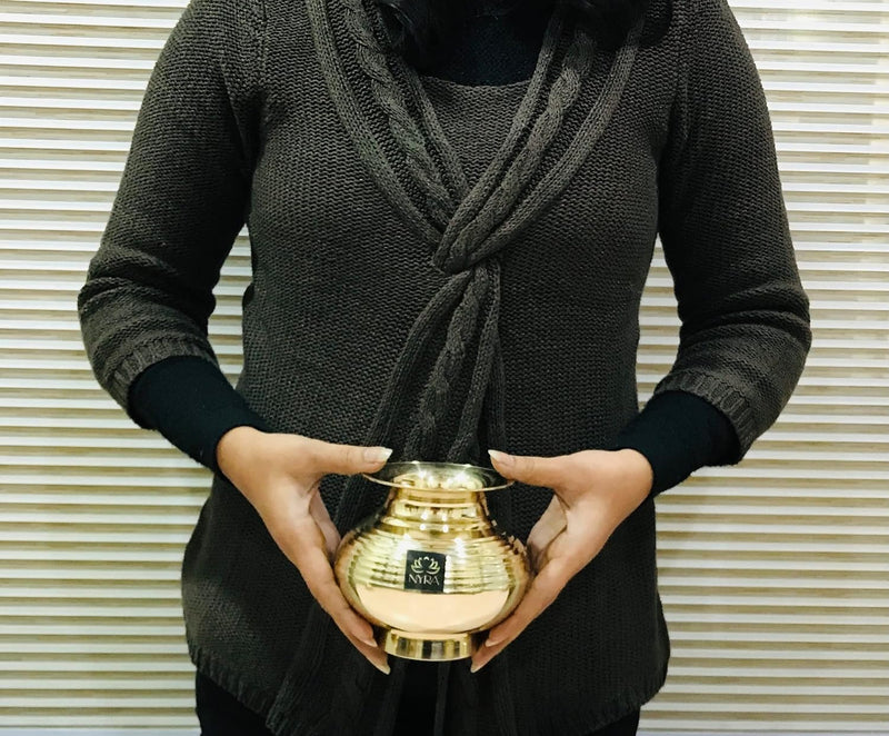 Pure Brass Kalash – Kitchen Utensil