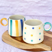 Nurture India Bright Summer Mug Bundle 15-oz 4-Piece Set