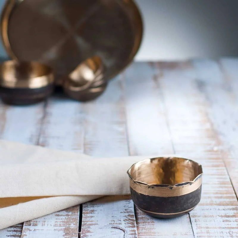 Kansa Bronze Serving Bowl