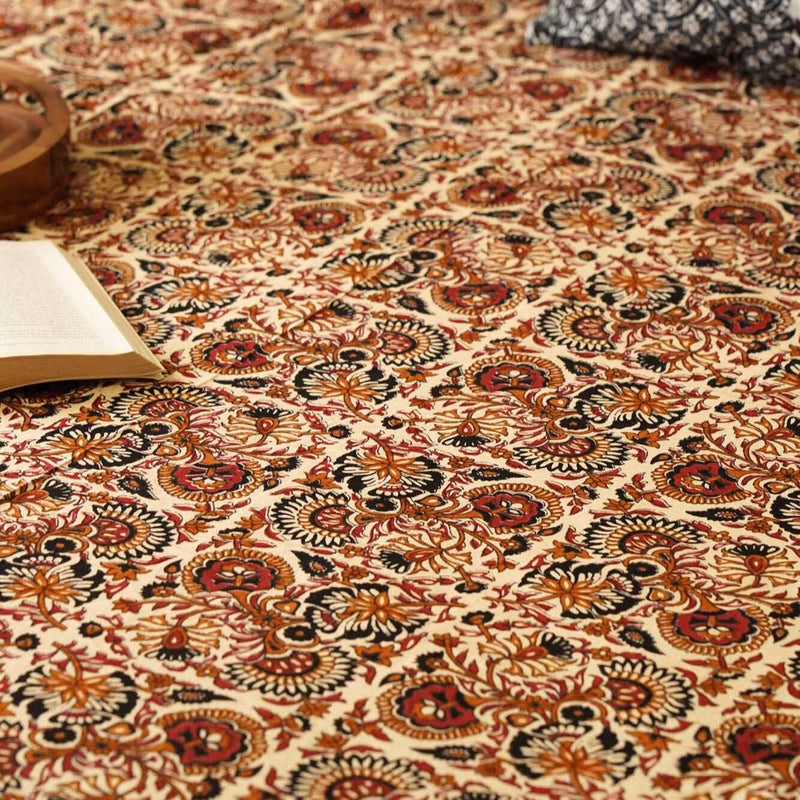 local-kala-kalamkari-hastkala-flat-i-fitted-bedsheet-90x108-inches