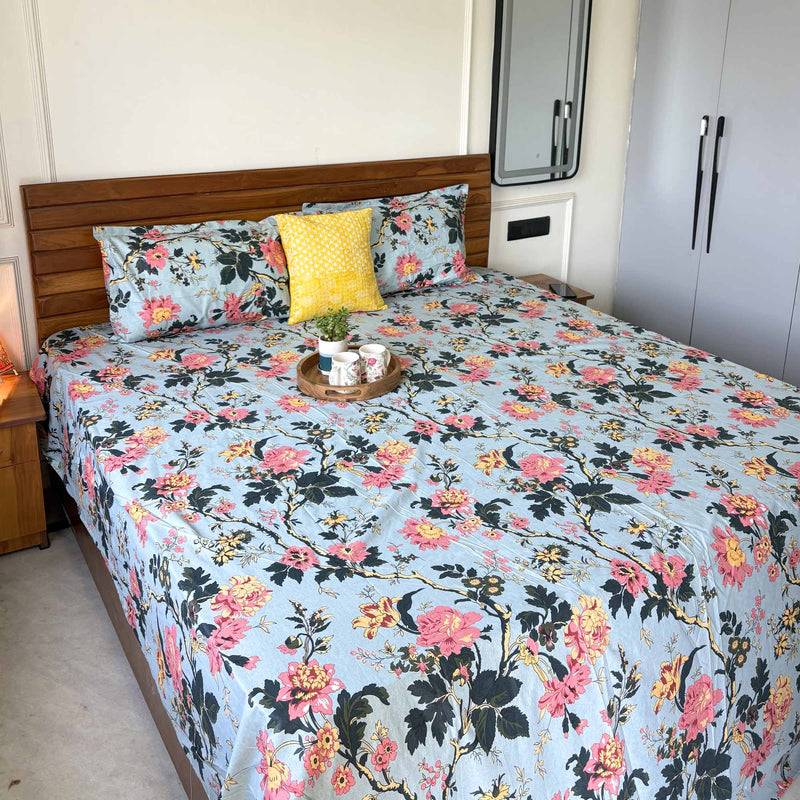 local-kala-anokhi-prints-blue-flat-i-fitted-bedsheet-108x108-inches