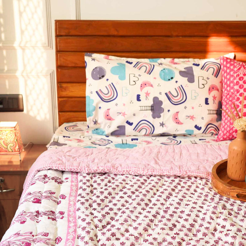 local-kala-orchid-pink-single-bed-razai-comforter-1