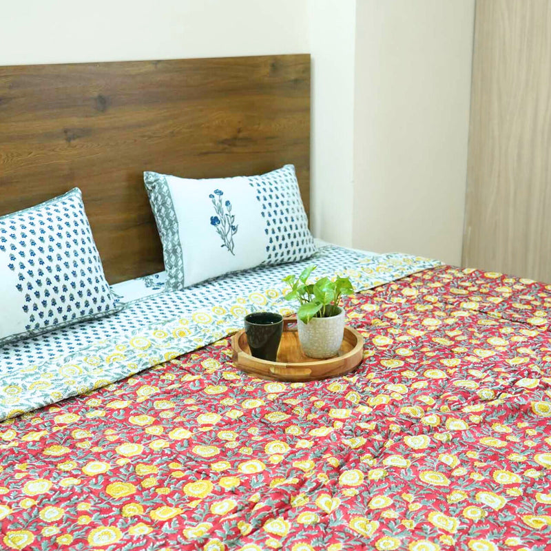 local-kala-amaltas-single-bed-razai-comforter
