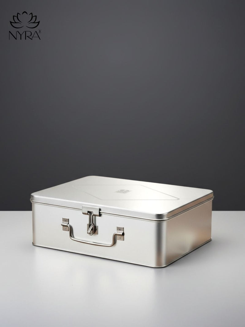 Stainless Steel Multi-Purpose Cash/Storage Box – Storage Container
