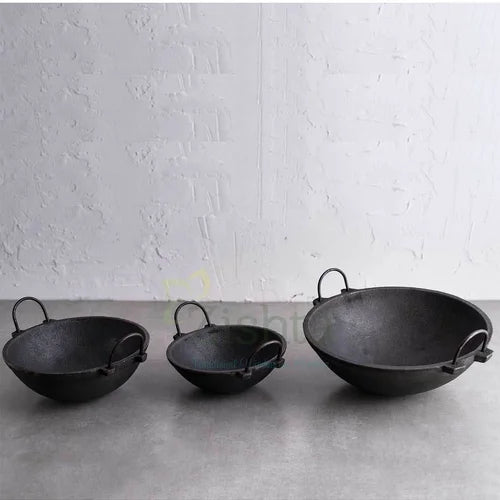 Cast Iron Kadai Combo – Kitchen Tool