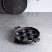 Cast Iron Kuzhi Paniyarakal (Paddu-Appe Tawa) – Kitchen Tool