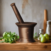Cast Iron Mortar and Pestle – Spice Grinder