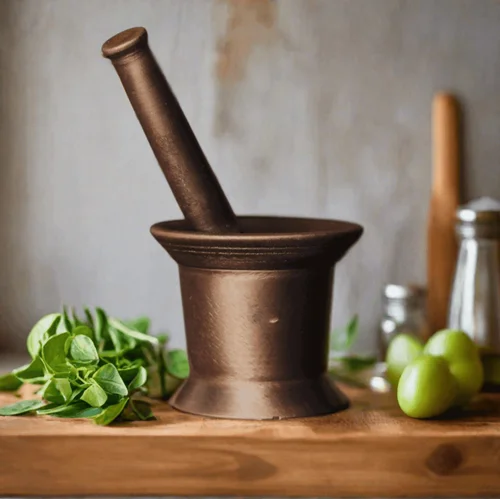 Cast Iron Mortar and Pestle – Spice Grinder